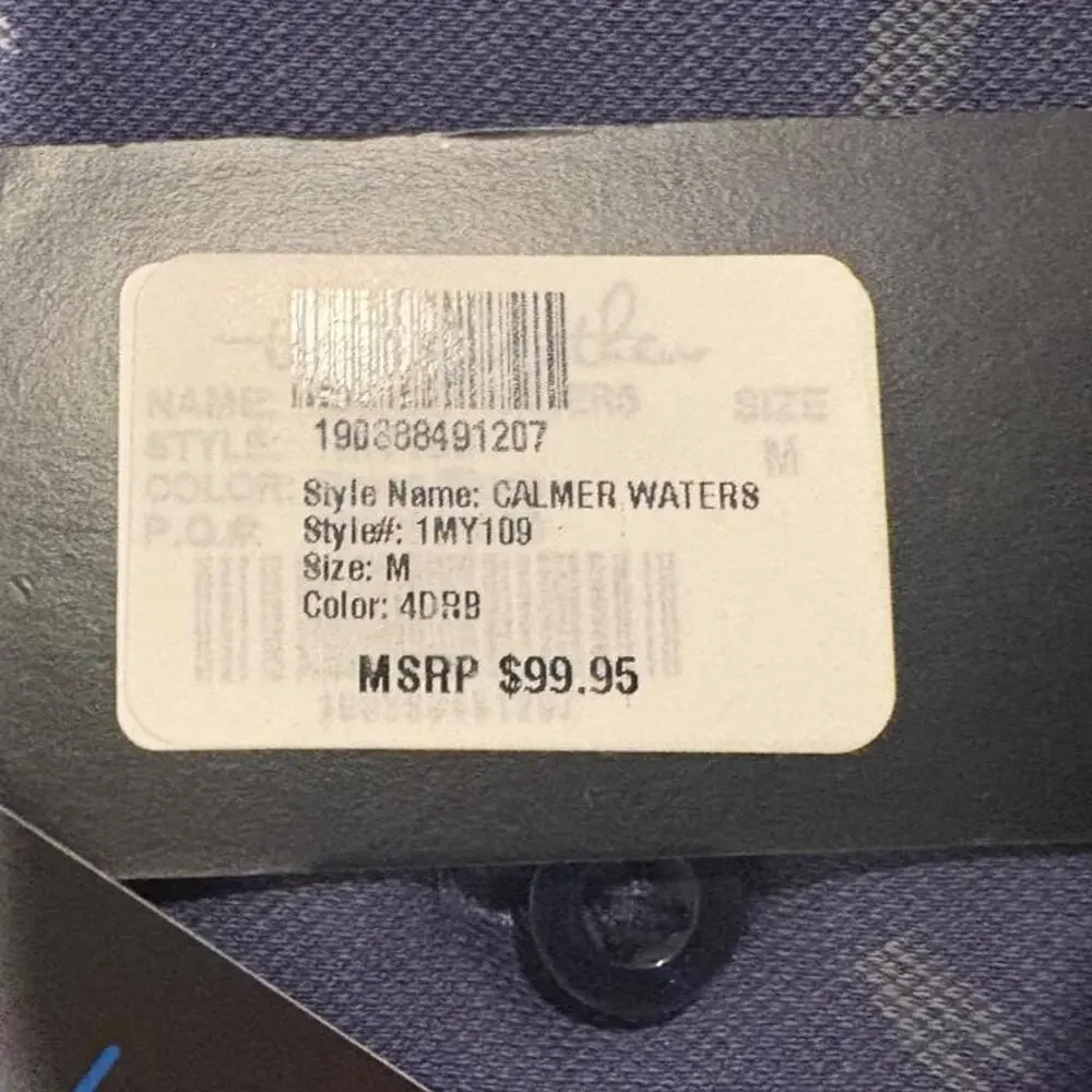 Travismathew calmer waters floral golf NWT